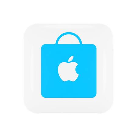 Free Tienda ios  3D Logo