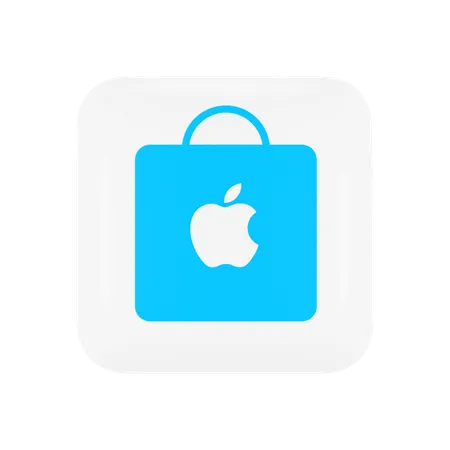 Free Tienda ios  3D Logo