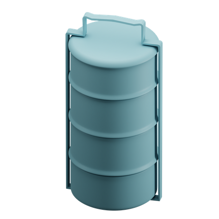 Free Tiffin box  3D Icon