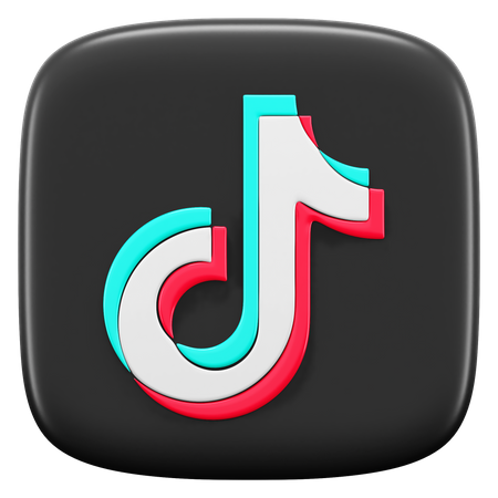 Free Tik-tok  3D Icon