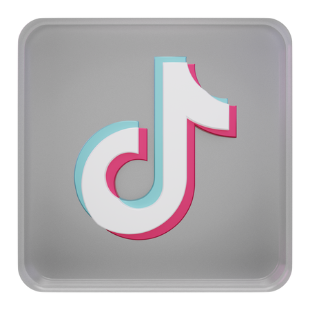Free Tik Tok  3D Icon