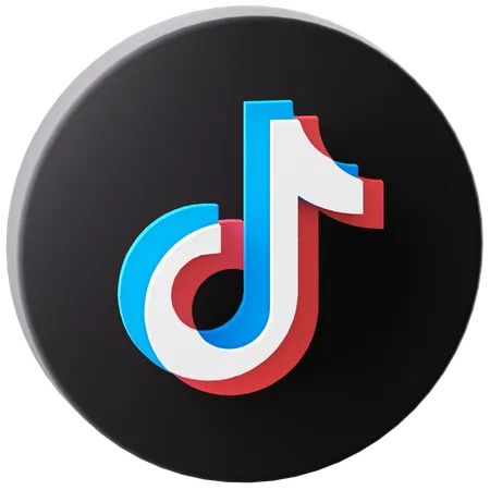 Free Tik Tok  3D Icon