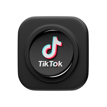 Free Tik Tok  3D Icon