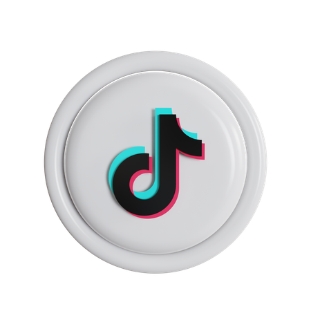 Free Tiktok 2  3D Icon