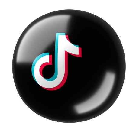 Free Tiktok  3D Icon