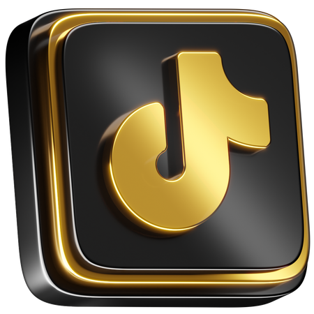 Free Tiktok  3D Icon