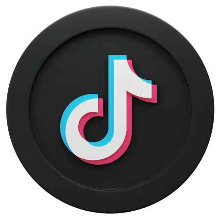 Free Tiktok  3D Icon