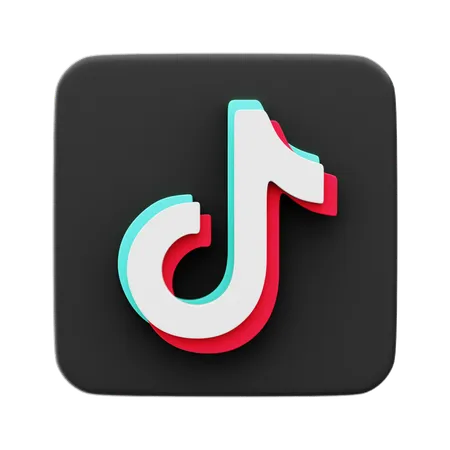 Free Tiktok  3D Icon