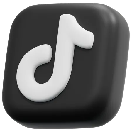 Free TikTok 3D Icon