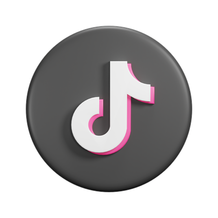 Free Tiktok  3D Icon