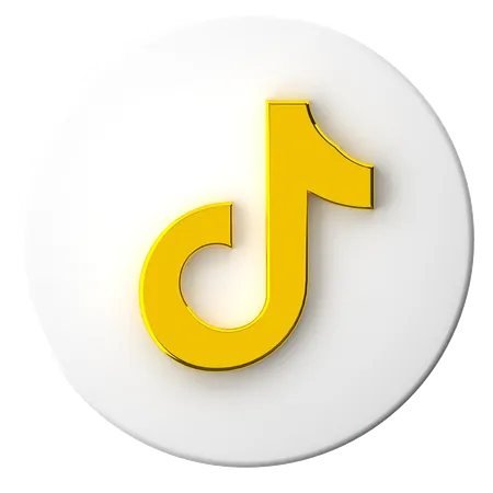 Free Tiktok  3D Icon