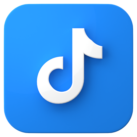 Free Tiktok  3D Icon