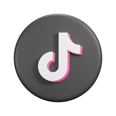 Free Tiktok  3D Icon