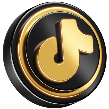 Free TikTok 3D Icon