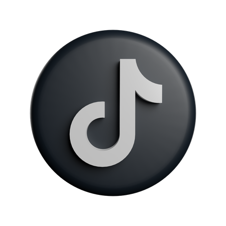 Free Tiktok  3D Icon