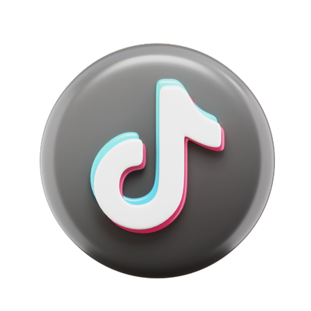 Free Tiktok  3D Icon