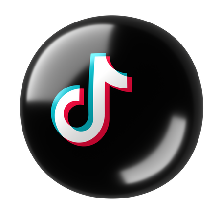 Free Tiktok  3D Icon