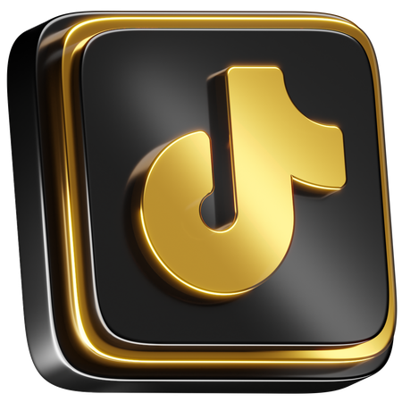 Free Tiktok  3D Icon