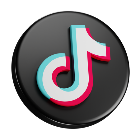 Free Tiktok  3D Icon