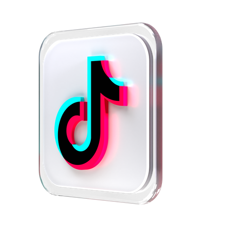 Free TikTok  3D Icon