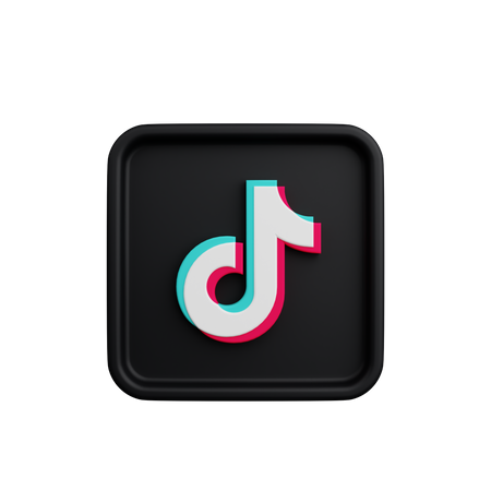 TikTok Logo - Royalty-Free GIF - Animated Sticker - Free PNG - Animated Icon