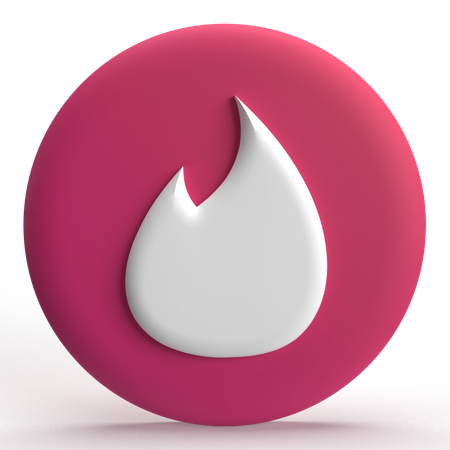 Free Tinder  3D Icon