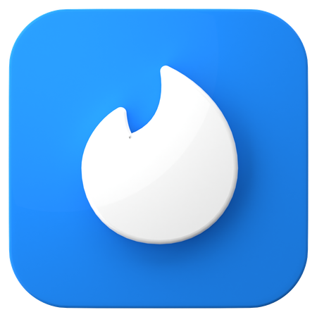 Free Tinder  3D Icon