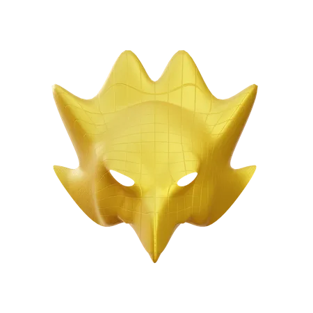 Free Tintenfisch-Spiel Adler Maske  3D Illustration