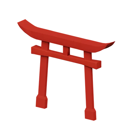 Free Torii Gate  3D Illustration