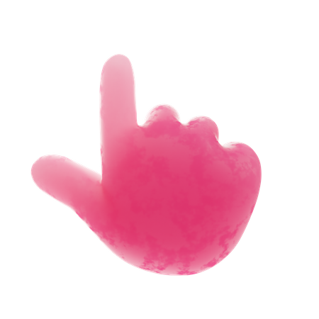 Free Touch hand gesture  3D Icon