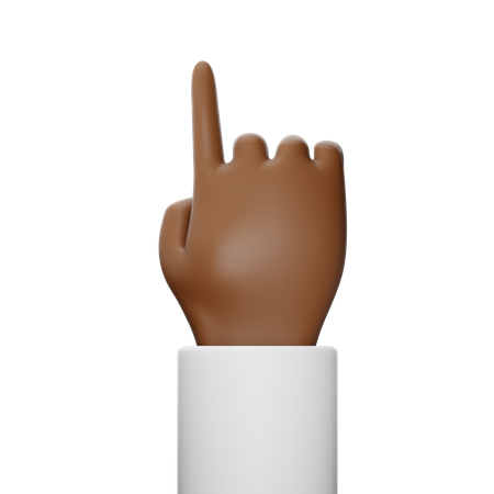 Free Touch Hand Gesture  3D Icon