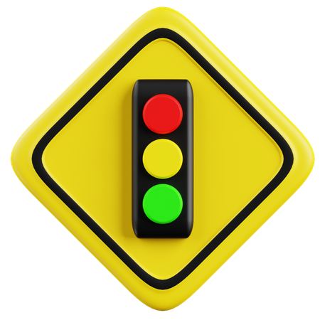 Free Traffic Light  3D Icon