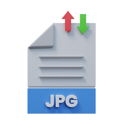 Free Transfer Jpg File  3D Icon