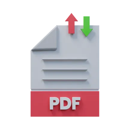 Free Transfer Pdf File  3D Icon