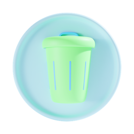 Free Trash 3D Icon