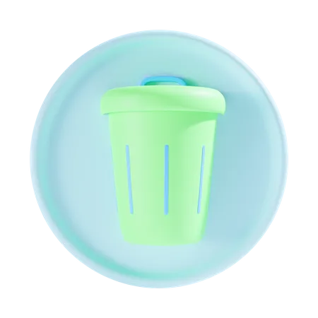 Free Trash 3D Icon