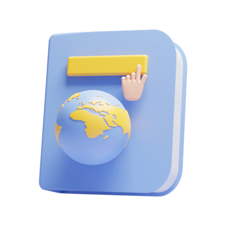 Free Travel Book  3D Icon