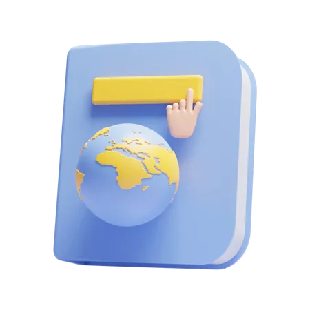 Free Travel Book  3D Icon