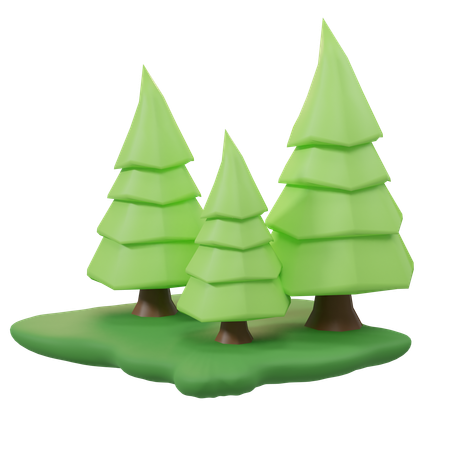 Free Tree  3D Icon