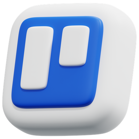 Free Trello  3D Icon