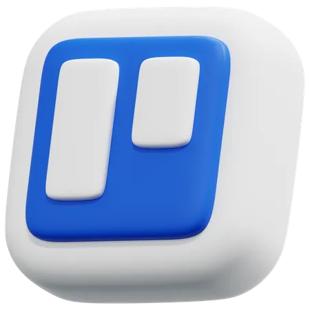 Free Trello  3D Icon