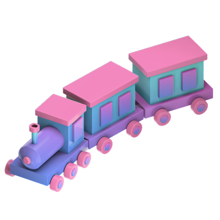 Free Tren  3D Icon