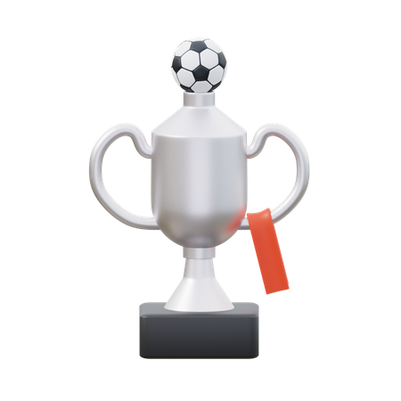 Free Trofeo de futbol  3D Icon