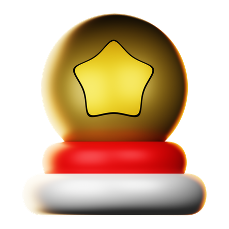 Free Trophée de l'étoile d'or  3D Icon