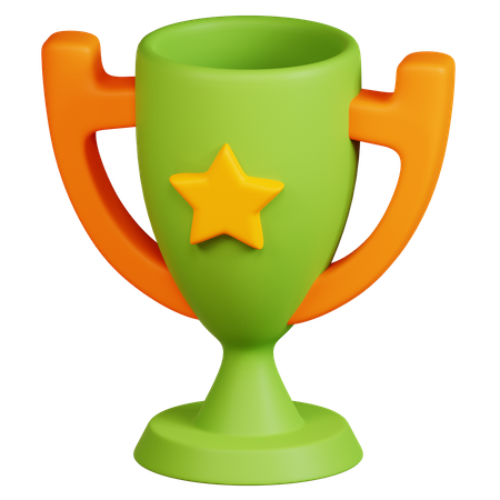 Free Trophy  3D Icon