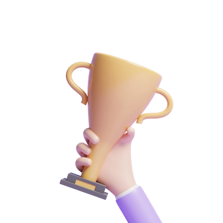 Free Trophy  3D Icon