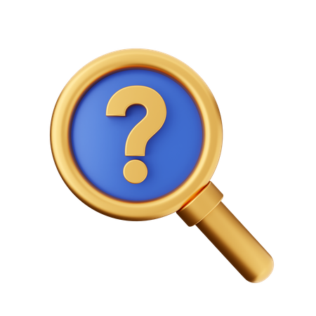 Free Trouver la réponse  3D Icon