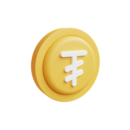Free Tugrik  3D Icon