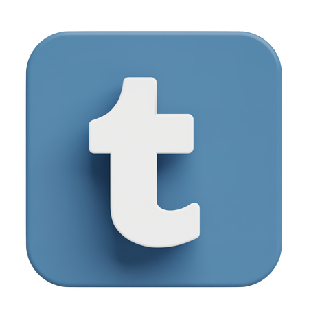 Free Tumble  3D Logo