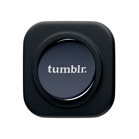 Free Tumblr  3D Icon